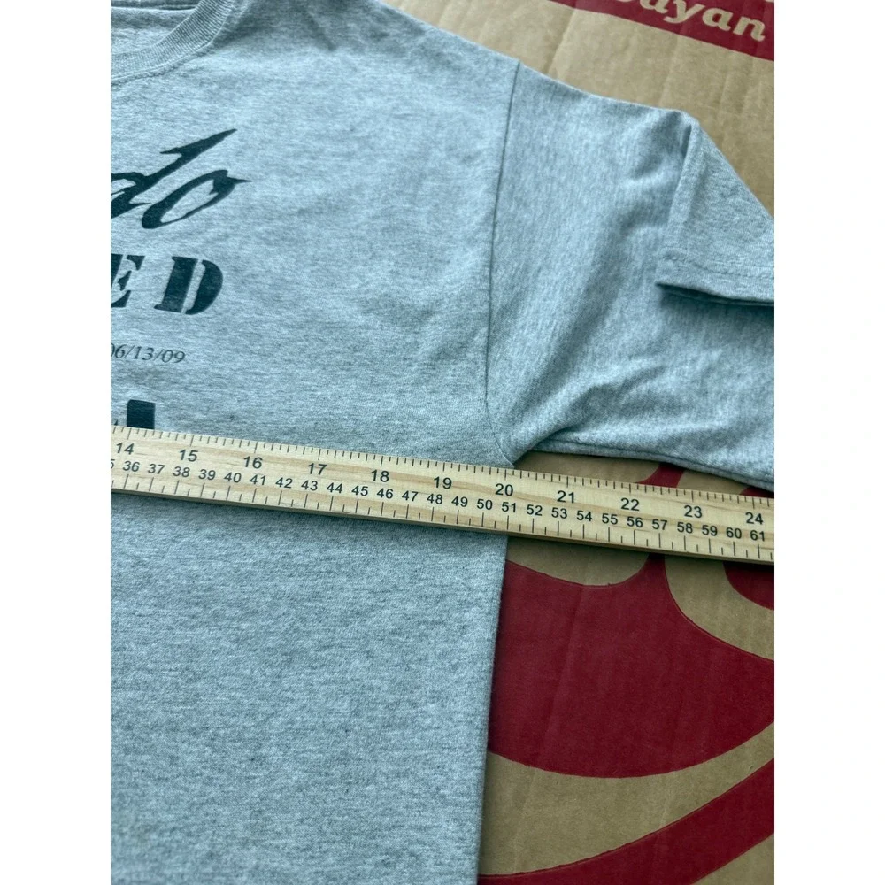 Dan Henderson Signed Hendo Trained LG MMA Seminar T-Shirt Gray Mens Medium